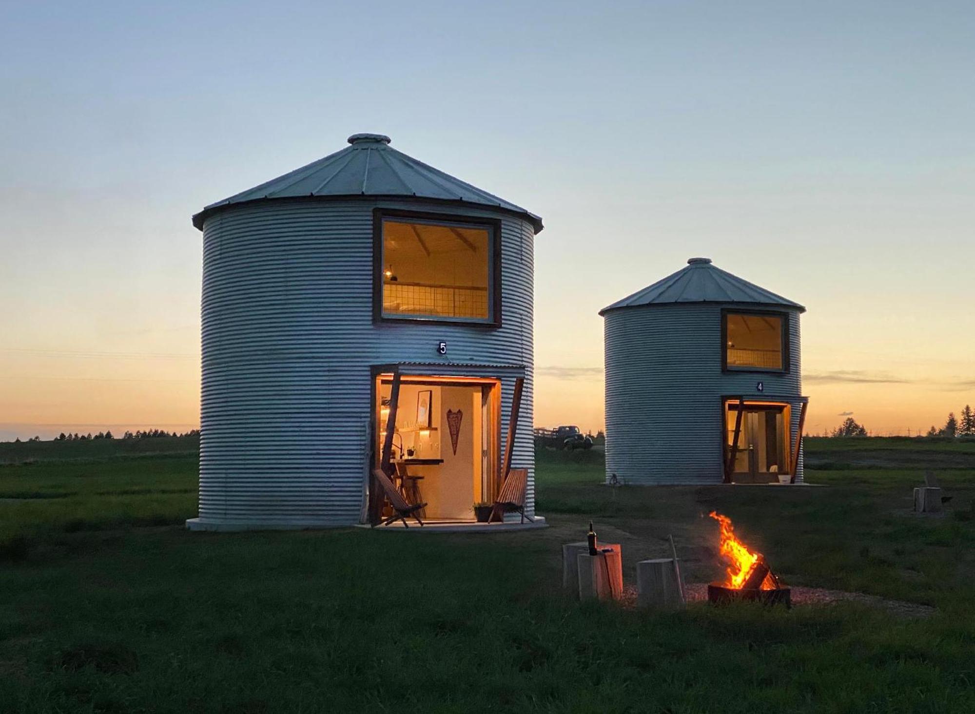 Clark Farm Silos - 5 Silo Mountain View Retreat Kalispell Exterior photo